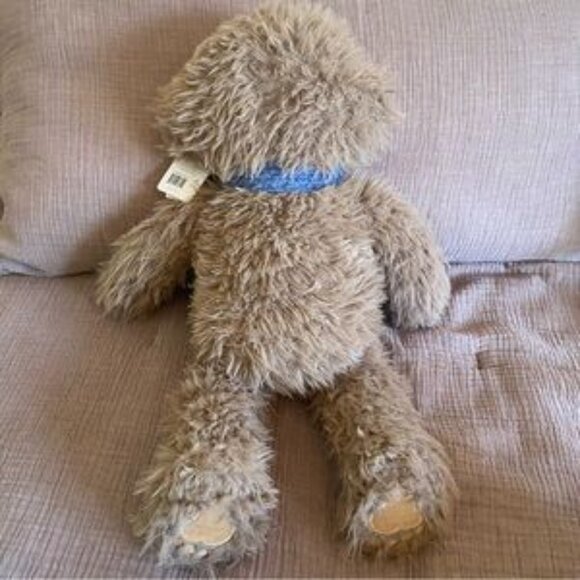 Slumberkins XL Shine Bright Bigfoot Brown Stuffed Animal with scarf NWT - Picture 2 of 3